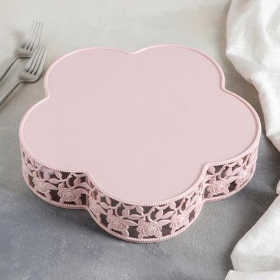 Менажница с крышкой «Роскошь», 6 секций, 26 см, цвет МИКС