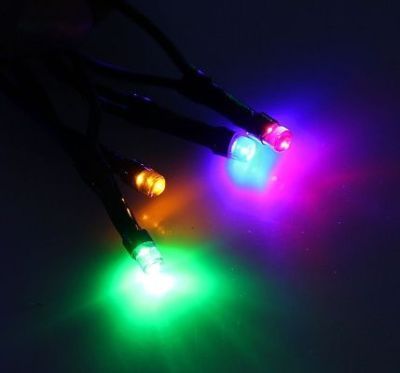 Гирлянда уличная УМС "Занавес" (Ш:2 м, В: 3 м, нить темная, мульти)