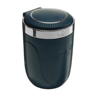 Пепельница для авто TORSO в подстаканник с подсветкой, синий