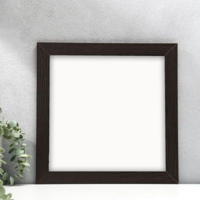 Фоторамка МДФ "Гепард с детёнышем" 30х30 см, венге