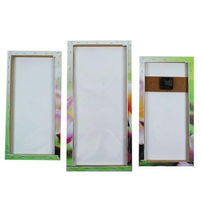 Часы настенные модульные «Сиреневые цветы», 60 × 80 см