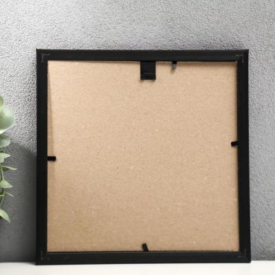 Фоторамка пластик 489 18х18 см чёрный