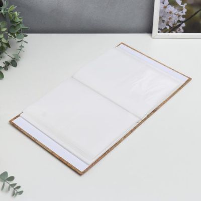 Фотоальбом на 200 фото 10х15 см "Золотая карта" 22,5х17,5х5,5 см