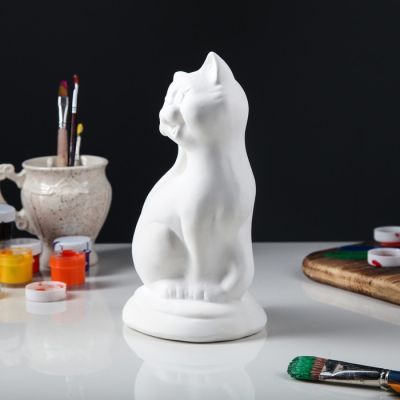 Копилка -раскраска "Кошка Соня", под роспись, 25 см