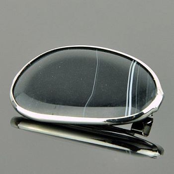 Брошь Агат "Тибет" арт. бшНАГ-376