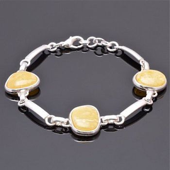 Браслет Янтарь "Осеннее танго" арт.ЯК-1379