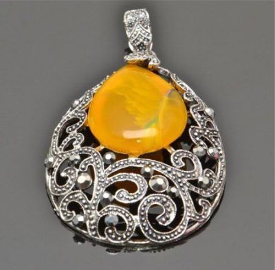 Подвеска Агат "Магдалена" арт. пНАГ-1406