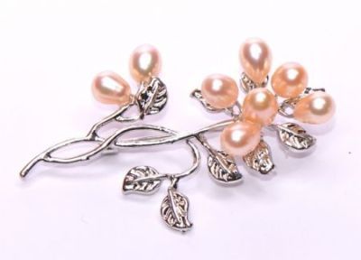 Брошь "Веточка" бшНЖМ-209