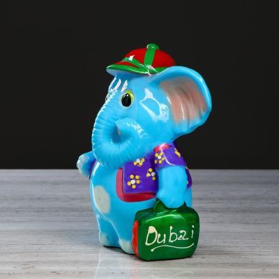 Копилка "Слоник" глянец, 26 см