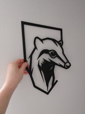 Декоративное настенное панно "Скунсик"