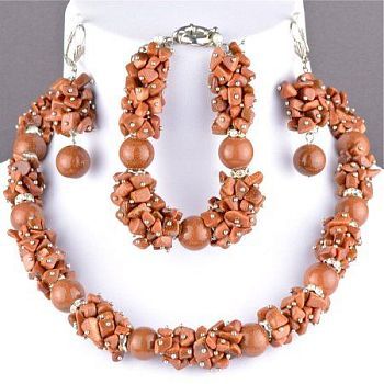 Комплект Авантюрин "Каролина" арт.КП138