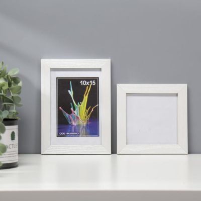 Набор фоторамок 10х10, 10х15 см (белый) 7 шт