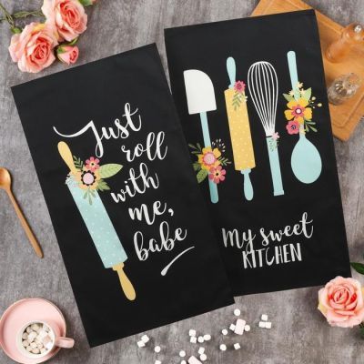 Набор полотенец кух. "Этель" My sweet kitchen 35х60 см-2шт, 100% хл, саржа 190 г/м2