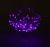 Гирлянда "Метраж" уличная, комнатная (Д: 20 м, нить белая, фиолетовый)