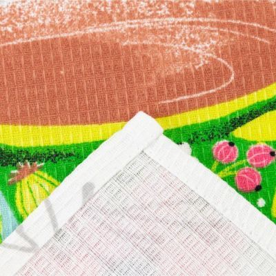 Набор полотенец кух. Доляна «Чаепитие» 35х60см-2 шт, 100% хл, вафля 160 г/м2