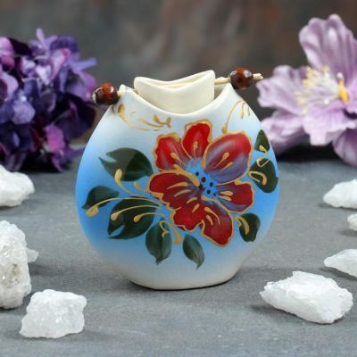 Аромалампа "Котелок" роспись микс