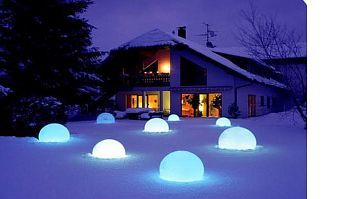 Шар-светильник большой на пульте д/у (30см)