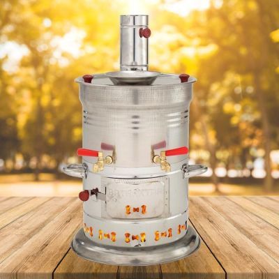 Самовар на дровах с отсеком для заварки, 8,5 л