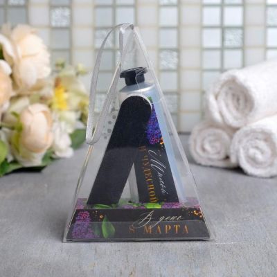 Набор "С 8 Марта, сирень" крем для рук 30 мл, пилка для ногтей