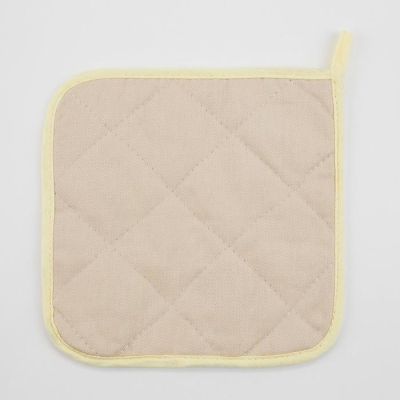 Прихватка "Цветочного настроения" 19х19 саржа,100% х/л,ватин 250г/м2