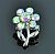 Брошь "Фантазия" бшС-1243