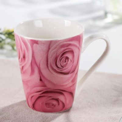 Кружка Доляна «8 Марта. Розы», 320 мл