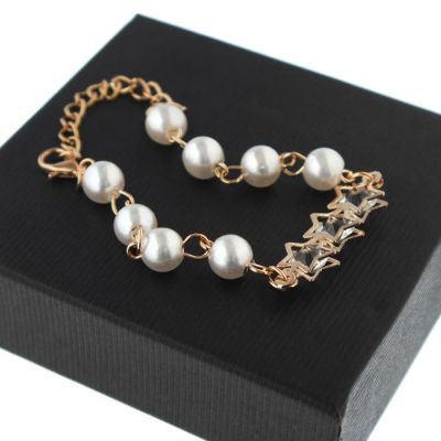 Подарочный набор 2 в 1 "Эйенн": наручные часы d=2.5 см, браслет