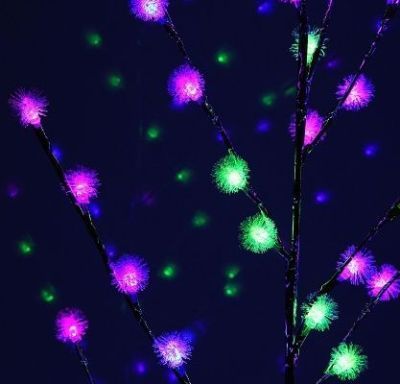 Светодиодный куст "Ежики" улич. (1,5 м.)