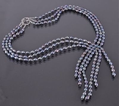 Бусы Жемчуг "Млечный путь" арт.П1196