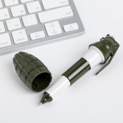 Набор "Настоящему герою", блокнотик и ручка - граната