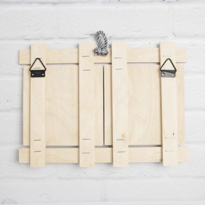 Ключница двойная «Розовый», 4 крючка