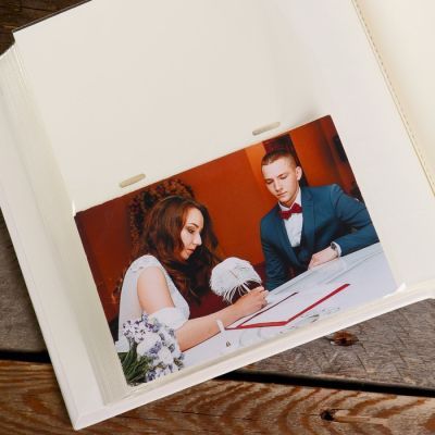 Фотоальбом   10x15 см., 200 фото, " Our wedding album"