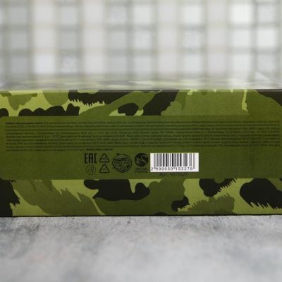 Набор "С днем настоящих мужчин" пуля гель для душа 200 мл аромат парфюма, фигурное мыло