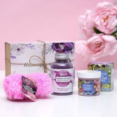 Подарочный набор с органической косметикой, "Грациозное совершенство"