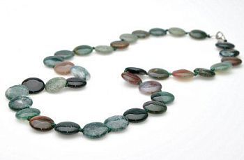 Бусы Яшма "Рондо" арт. НЯШ-11(15)-60-2