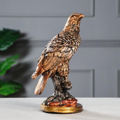 Копилка "Сокол", бронзовый цвет, 31 см, микс