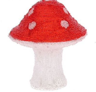 Фигура акрил. "Мухомор большой" (30х25см.)