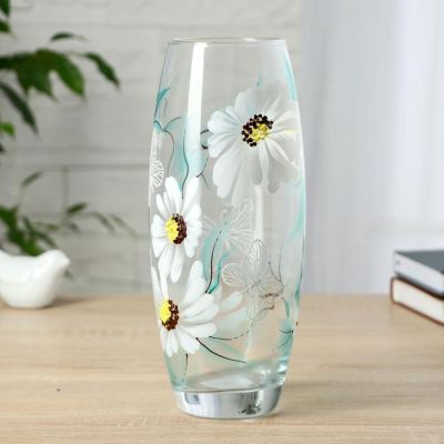 Ваза "Ромашки" d-8см 11х26 см