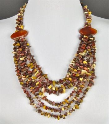 Бусы Яшма "Богемия" арт. П2442