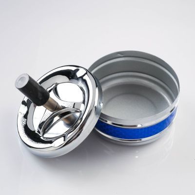 Пепельница бездымная "Райли", 9х9х9 см, микс