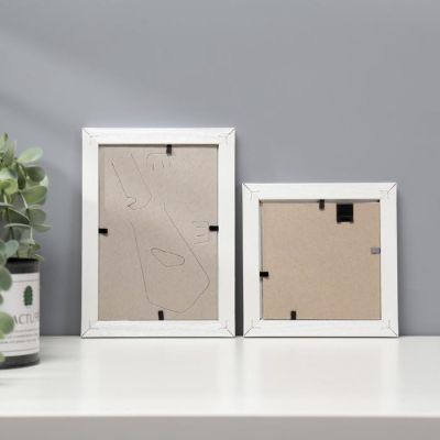 Набор фоторамок 10х10, 10х15 см (белый) 7 шт