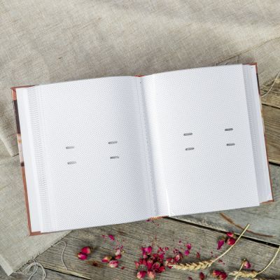 Фотоальбом на 300 фото 10х15 см "Классика" книжный п-т МИКС