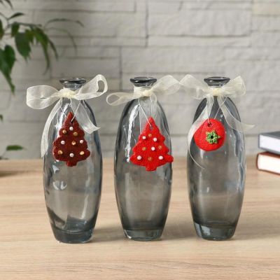 Ваза "Волшебные мгновения" лазурь  d-3см 17,5х6см