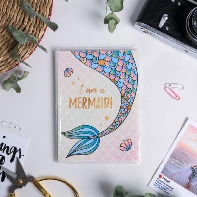 Фотоальбом в мягкой обложке I am a mermaid, 36 фото