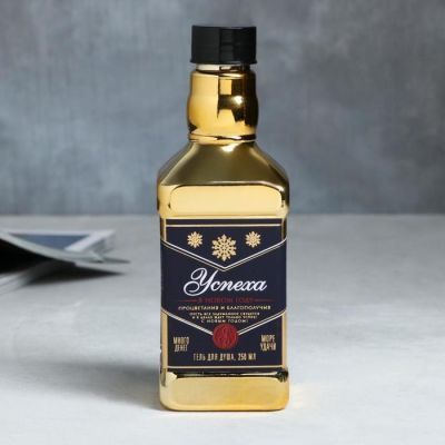 Набор «Богатства» гель для душа виски, парфюм кулак