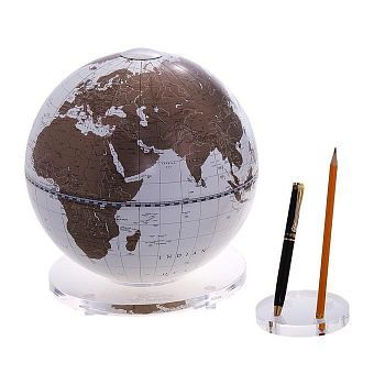 Глобус с подставкой для письменных приборов