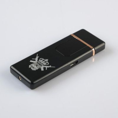 Зажигалка электронная, спиральная, "KING" 3х7.3 см. USB