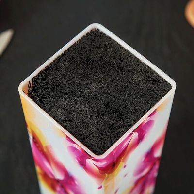 Подставка для ножей с наполнителем «Лилия», 22,5×10 см