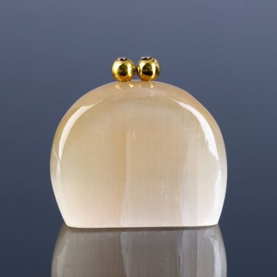 Сувенир «Кошелек здоровья», 4 х4,5 см селенит