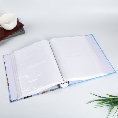 Фотоальбом на 200 фото 13х18 см "Город у воды" золотая обводка в коробке МИКС 29,5х23х5,5 см   47641